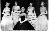 1958 - closeup of the Homecoming Court at Coral Gables High School