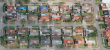 Early 2007 - aerial west to east view of West 9th Lane area of Palm Springs, Hialeah