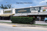 1970's - Butterflake, Gail's, Sen-Mor Flowers & Fruit and King David Delicatessen on Washington Avenue, Miami Beach