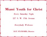 1952 - Miami Youth for Christ
