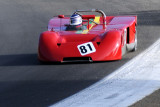 1970 Chevron B16 Spyder driven by Roy Walzer in the FIA sports racing  event of the 2008 Monterey Historic Races at Laguna Seca.