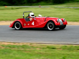 1962 Morgan 4 Plus 4 during the 2006 Jefferson 500 weekend at Summit Point Raceway in West Virginia.