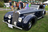 Runner-up -- 1939 Delage D8 120 Henri Chapron Cabriolet owned by Daniel Sielecki of Capital, Argentina (CR)