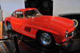 1955 Mercedes-Benz 300SL Gull Wing Coupe, has tube frame for strength and rigidity, originally designed for road racing