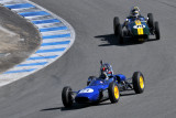 (17th) #8 Phil Ribbs, Santa Cruz, CA, 1963 Lotus 27, and (18th) #74 Wade Carter, Woodinville, WA, 1960 Lotus 18