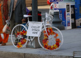Memorial to Bicyclist