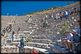 The Odeon was once covered and believed to be built about 150 A.D. and was used for concerts