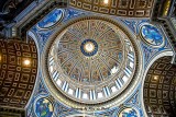The Dome of St. Peters Basilica (Cupola) designed by Donato Bramante