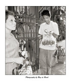 a sampaguita vendor