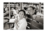 on the bus