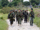 One-Zero marching down the road