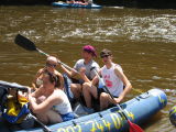 Rafting in Cesky Krumlov