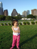 Austin 市中心建築背景