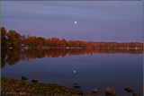 Moonrise Over Conesus Lake