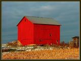 The VERY Red Barn ~ Happy Thanksgiving!