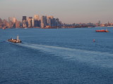 Finally Sailing Away from Manhattan!