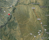 Driving from Santa Fe to White Rock