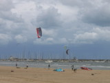 15 march Kites at St Kilda beach