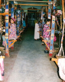 Traditional silk weaving hall