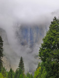  Upper Yosemite Fall Mist  Color