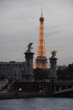 Eiffel from the Pont Alexander III