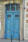 Blue Paris Door