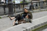 Couple by the Canal