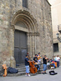 Street Musicians in el Barri Gotic