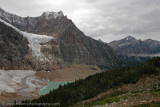 Angel Glacier & Cavell Pond from the Cavell Meadows trail