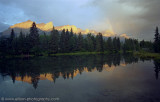 Stormy sunrise at Canmore