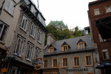 Lower Town approaching the Funiculaire