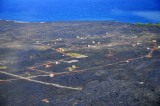 Village destroyed by lava flow