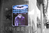 A tribute poster to Heath Ledger in Montreal, Canada