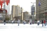 Ice skating at Campus Martius