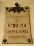 Vermuth Carpano 1786
