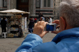 Florence -  Italy - Hands in the Cathedral square