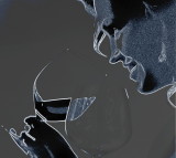 Blue wine