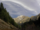 Pic de Sarret (2223 m) sous le vent du Sud