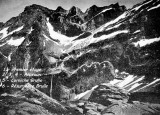 Marboré et Pics de la Cascade : itinéraire suivi le 25 octobre 1934
