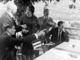 Bernard, M. Borneuf, Mat, Robert et Herv