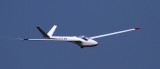 Manfred Radius and his Sailplane
