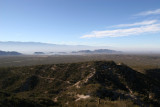 Vue sur Chilecito depuis la mine