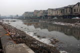The polluted Kabul river