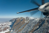 Steep descent into Mazar