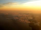 Sunrise above Almere / IJsselmeer