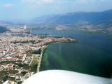 Approaching Ioánnina, Greece