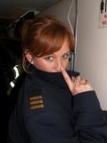 Nice coat Ms. co-pilot!