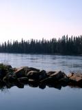 Rocks on the riverbed