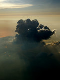 A single big cloud over Rotterdam