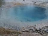 Colorful hot pools